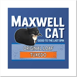 Maxwell Cat Coffee Posters and Art